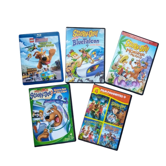 Scooby-Doo DVD and Blu-Ray Movie and Shows Bundle - 9 Titles Total - Picture 1 of 10
